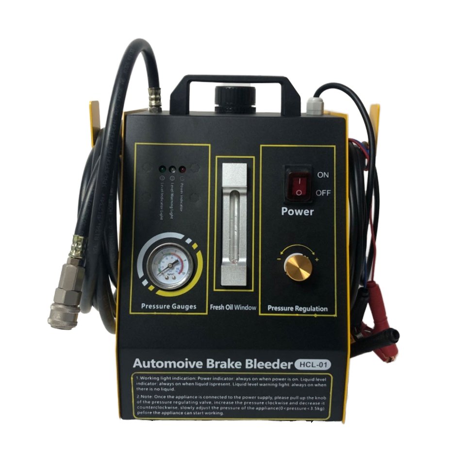 Car Care Equipment Complete Set Pulsating Brake Oil Changer Diagnostic Tool Conversion Joints Easy Car Brake Bleeder+Cylinders